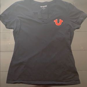 True Religion black T-shirt size L